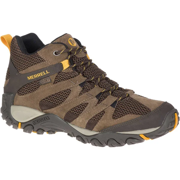 Merrell Alverstone Mid Waterproof 10 Men's Stone