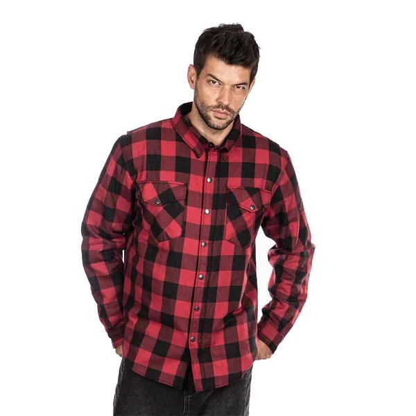 Road Armor Men's Protective Biker Shirt Thermal - XXL - Red