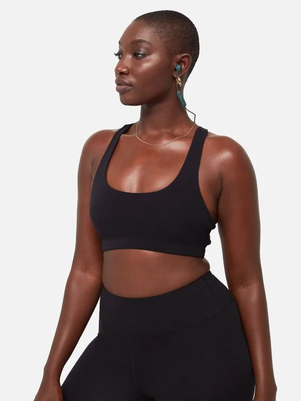 Organic Stretch Legging Jet Black - 2x