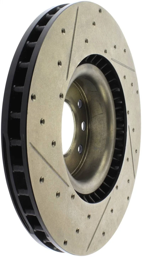 StopTech Slotted & Drilled Sport Brake Rotor - 127.37056L
