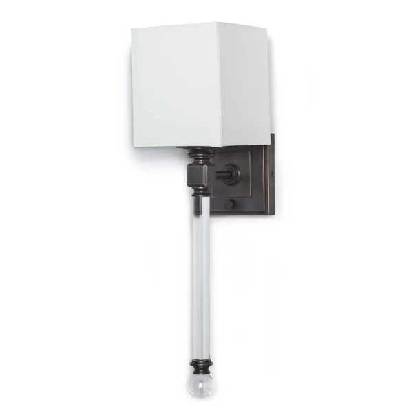 Regina Andrew Crystal Tail Sconce (Oil Rubbed Bronze)