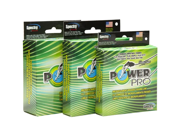 Power Pro Spectra White Braided Line 65 Pound - 500 Yards