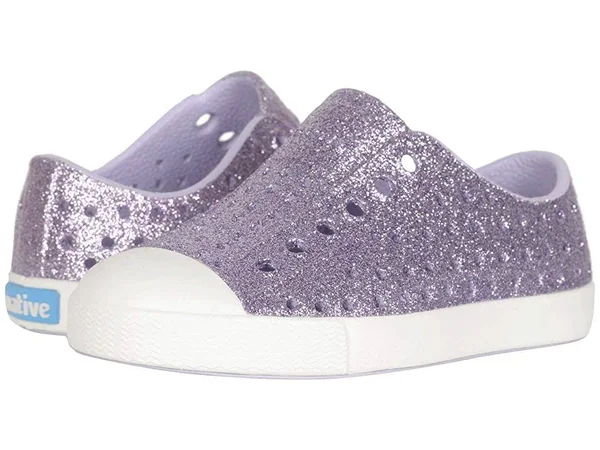 Native Shoes, Jefferson Powder Bling/ Shell White 9