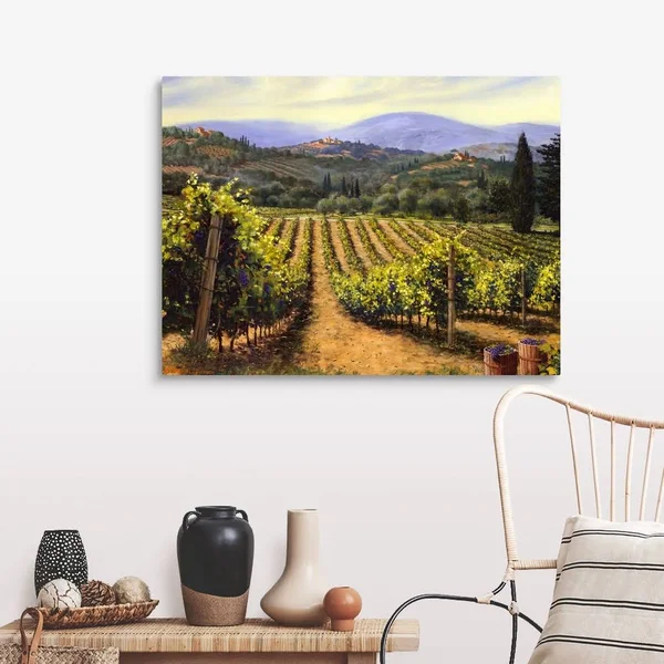 Tuscany Vines - Canvas Wall Art, 40x30, Great Big Canvas