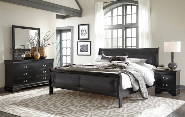Global Furniture Marley Black Dresser