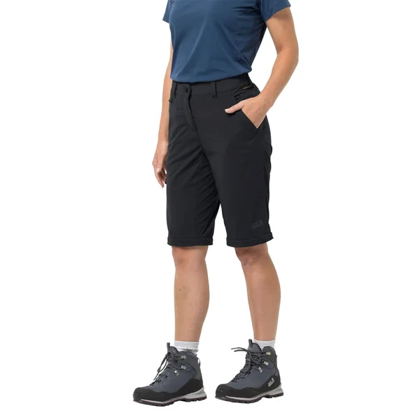 Jack Wolfskin Activate Light Zip Off Women - Black - Pants 40
