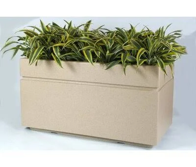 Mccollum Composite Planter Box Arlmont & Co. Color: Candy Apple - Size: 16x22 H x 72x22 W x 15x22 D