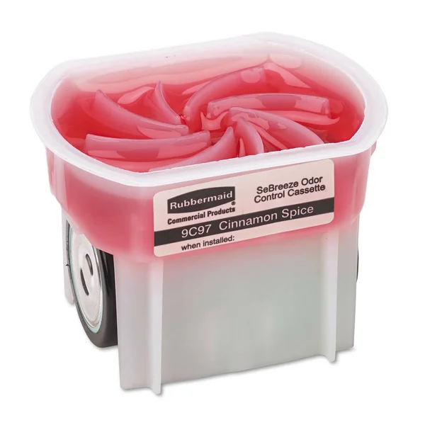 Rubbermaid SeBreeze 9c90 Fragrance Cassettes - Cinnamon Spice, Gel, .1oz, 6-carton
