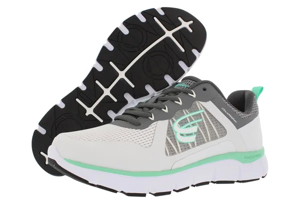 Spira Cloudwalker Women's Athletic Walking Shoe with Springs Nimbus, Charcoal, Mint - 10.5 4E