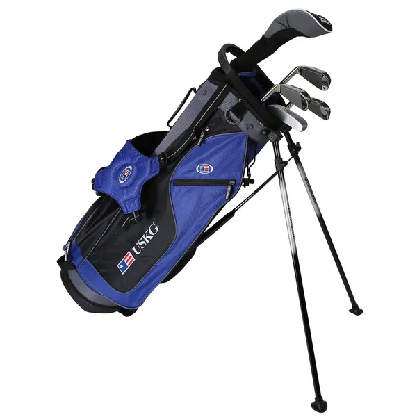 US Kids U/L 60 Blue/Black/Grey Junior Left-Handed Club Set Golf Clubs - Junior Discount Golf Clubs