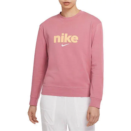 Nike Womens Crew Neck Long Sleeve T-Shirt - Medium, Purple
