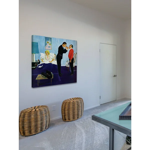 Marmont Hill House Call George Hughes Painting Print on Canvas 40 x 40