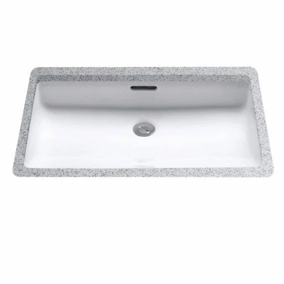 Toto Undermount Bathroom Sink - White, L