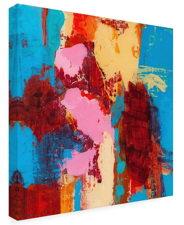 Trademark Art Tracy Lynn Prista 'Folded Sunset II' Canvas Art