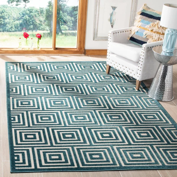 Safavieh Cottage COT941A Area Rug Navy - Creme 2&3x22 x 8& Runner