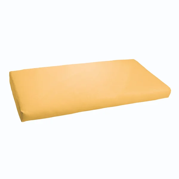 Mozaic Co Sloane Butter Yellow 60-Inch Indoor/ Outdoor Bristol Bench CUSHION - Size: OSCS4295