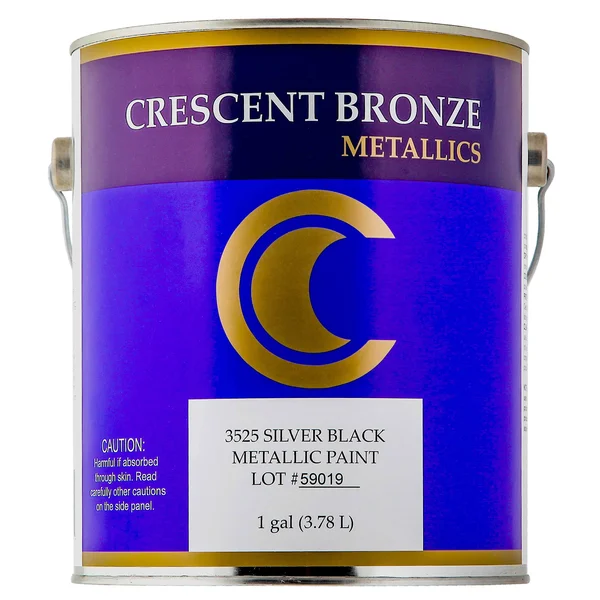 Crescent Bronze Metallic Acrylic Paint - Ready-to-Use - All-in-One Interior and Exterior Home Improvement Paint - Multiple Appli