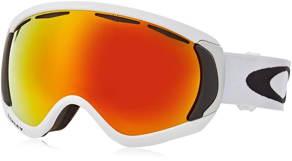 Oakley Canopy Goggles - Matte White Fire Iridium