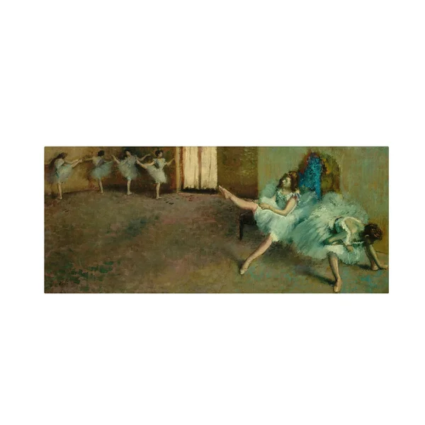 Trademark Global Edgar Degas &Before The Ballet 1890-92& Canvas Art