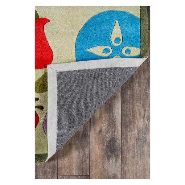 Momeni Lil Mo Whimsy Area Rug, Grass, 4& x 6&