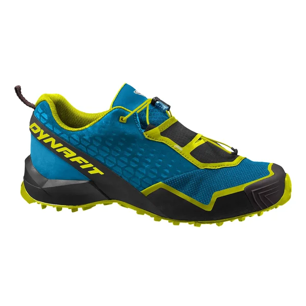 Dynafit Men's Speed Mtn GTX Shoe - 12 - Mykonos Blue, Lime Punch