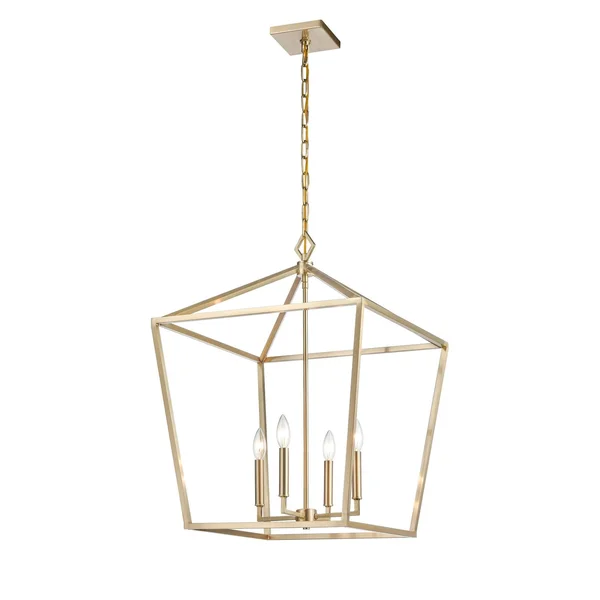 Millennium Lighting 3000 Series 4-Light Pendant in Rubbed Bronze 3254-RBZ