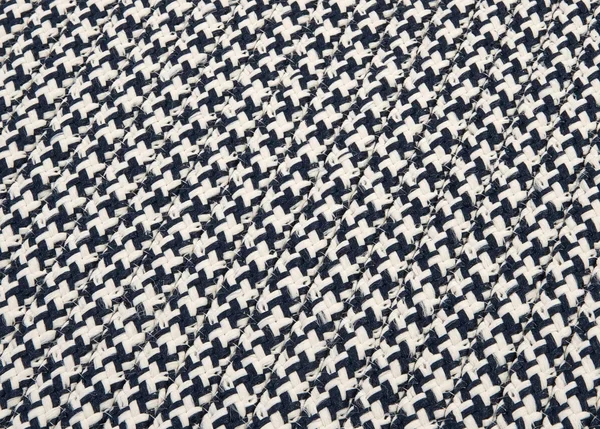 Colonial Mills Outdoor Houndstooth Tweed Area Rug, Navy: 2-ft x 4-ft