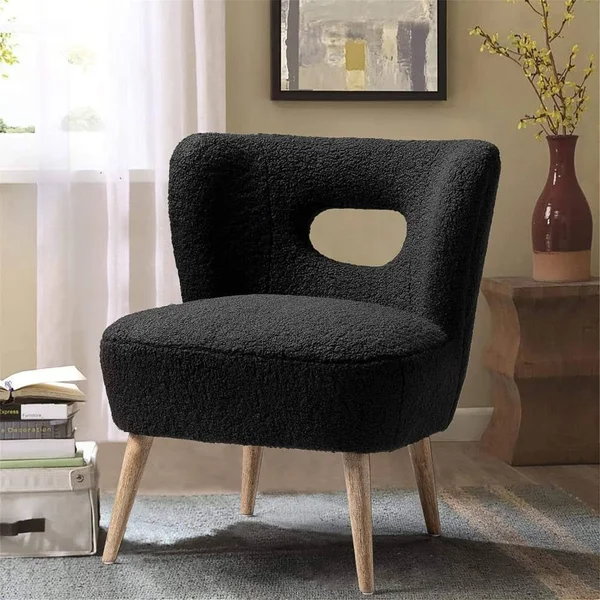 14karat Home Mini Vegan Wingback Chair - Mustard, Size: Medium, Yellow