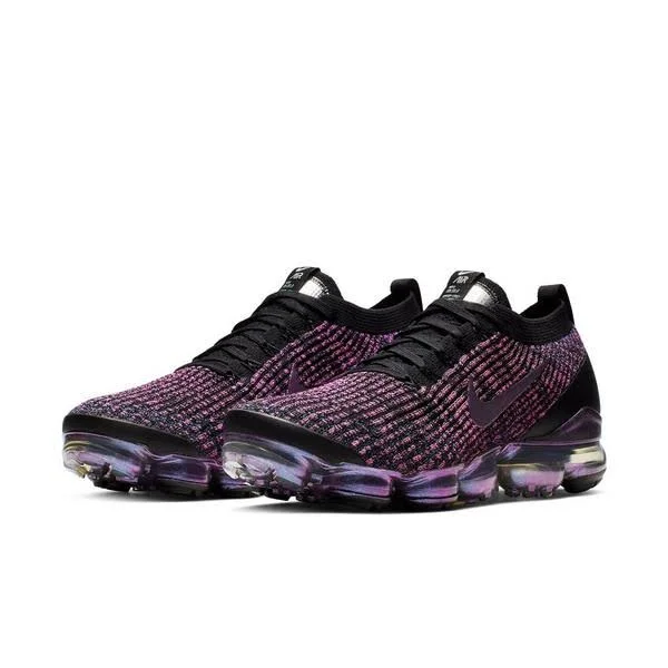 Nike Air VaporMax Flyknit 3 Black - Racer Blue & Fuchsia