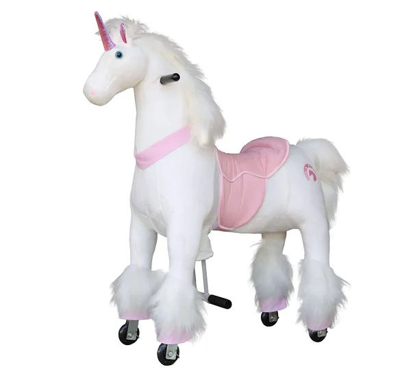 Medallion - My Pony Ride on Real Walking Horse for Children 5 to 12 Years Old or Up to 110 Pounds (Color Medium Pink Unicorn) fo