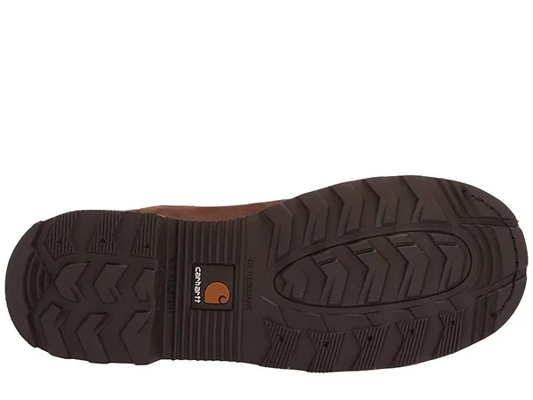 Carhartt Traditional 10 inch Pull-On Waterproof Nano Toe Bison Brown Oil Tan - Men's, Size: 12