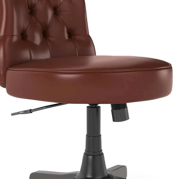 Bush Furniture Fairview Mid Back Tufted Office Chair in Antique White
