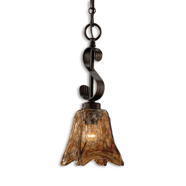 Uttermost 21008 Vetraio 3 Light Oil Rubbed Bronze Chandelier