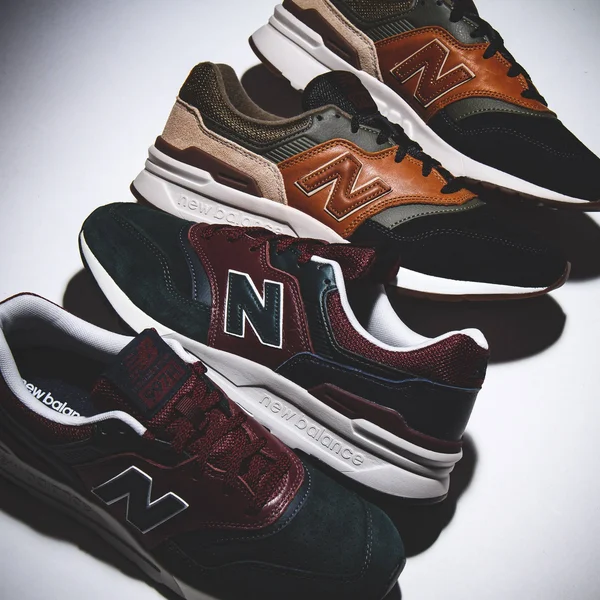 New Balance Mens 997H - Red/Green (Size 8)