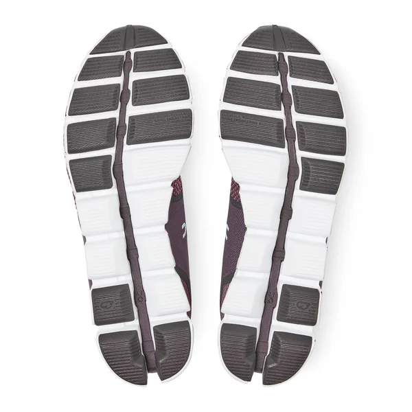 on Cloud Running Shoe Men's, Pebble/Raisin, 7.5