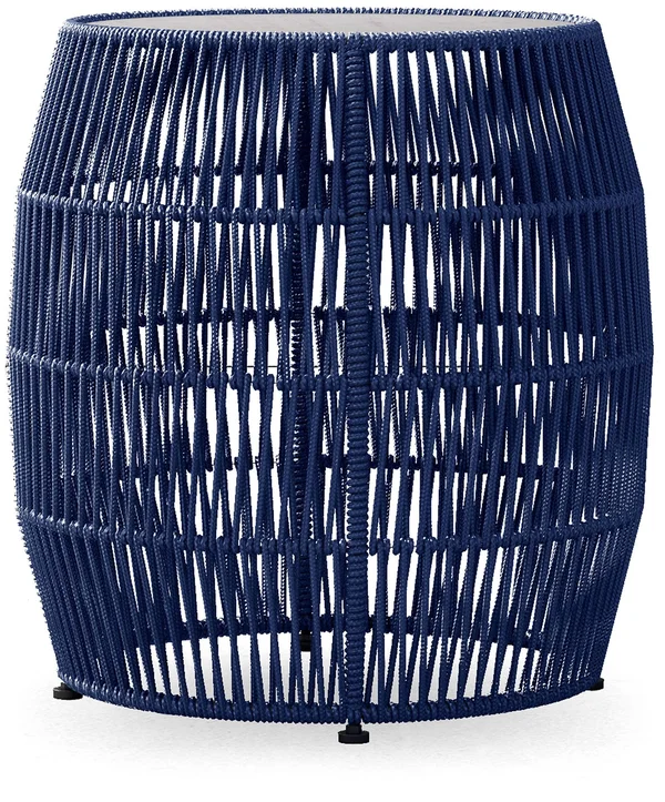 Modloft Volta Outdoor Accent Table - Blue Cord