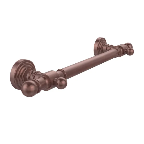 Allied Brass WP-GRS-16-CA 16 in. Grab Bar Smooth Antique Copper