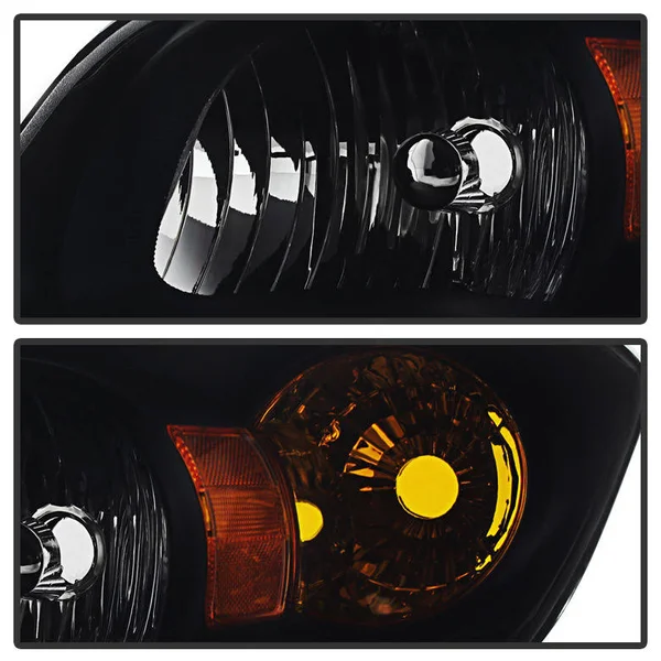 Xtune Chevy Cobalt 05-10 Crystal Headlights Black Smoked HD-JH-CCOB05-AM-BSM