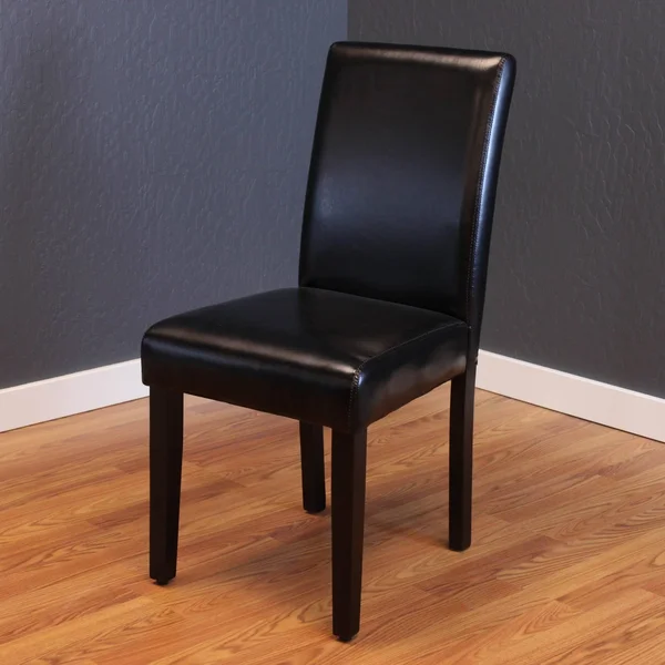 Mai Faux Leather Black Dining Chairs (Set of 2)