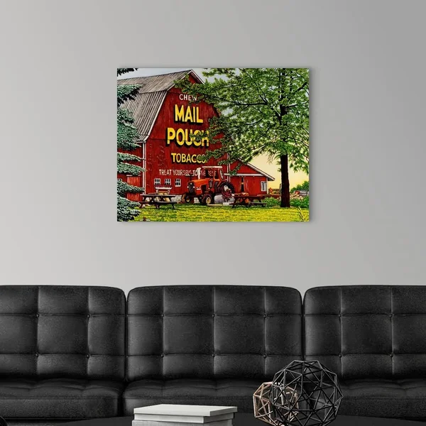 Mail Pouch Barn II, Canvas Wall Art, 30x24, Great Big Canvas