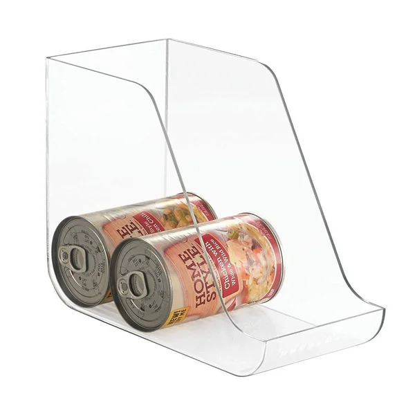mDesign Large Standing Kitchen Can Dispenser Storage Organizer Bin for Canned