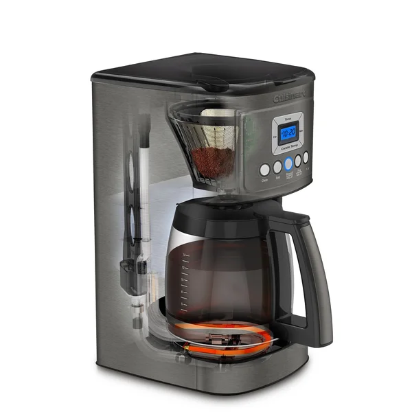 Cuisinart PerfecTemp DCC-3200W 14-Cup Coffee Maker - White/Stainless
