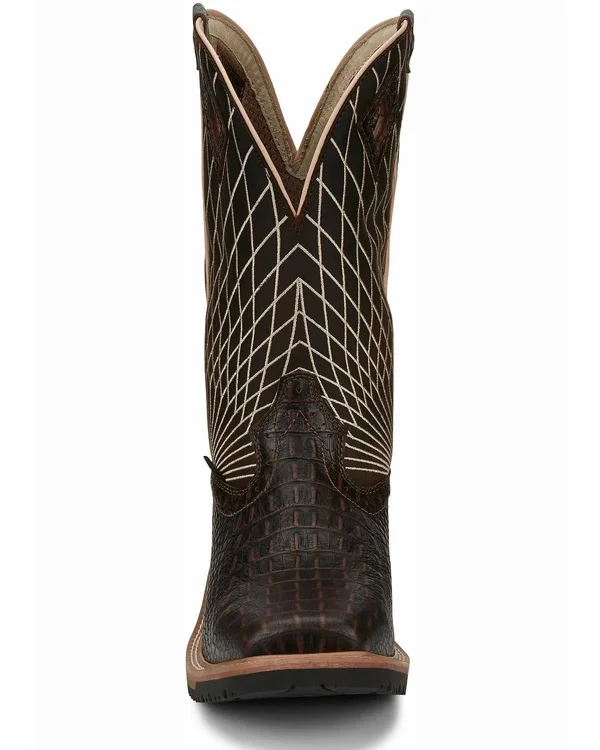 Justin Men's Derrickman Western Work Boots - Composite Toe