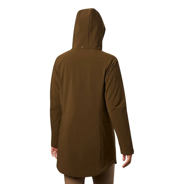Columbia Cleveland Crest Long Jacket M - Olive Green