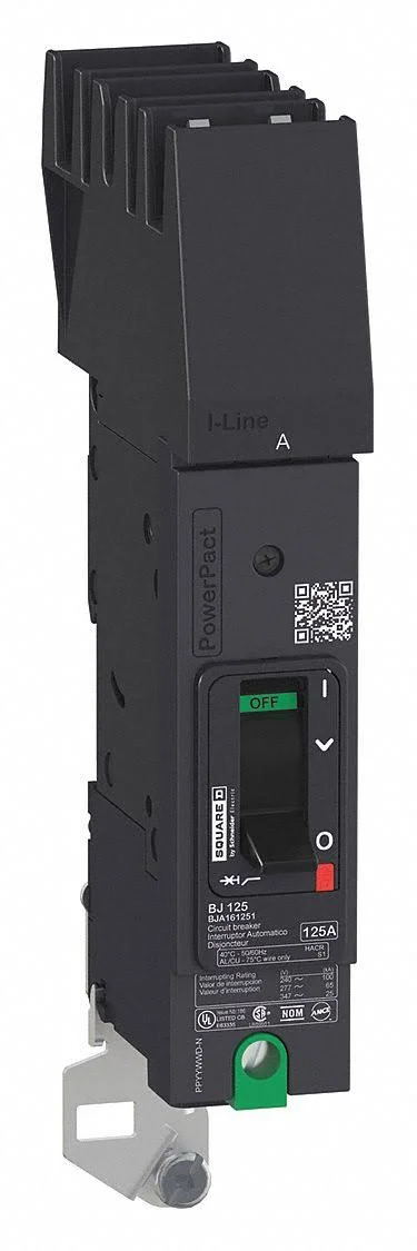 Square D BDA160501 Circuit Breaker - 50A, 1P, 240Vac, bda