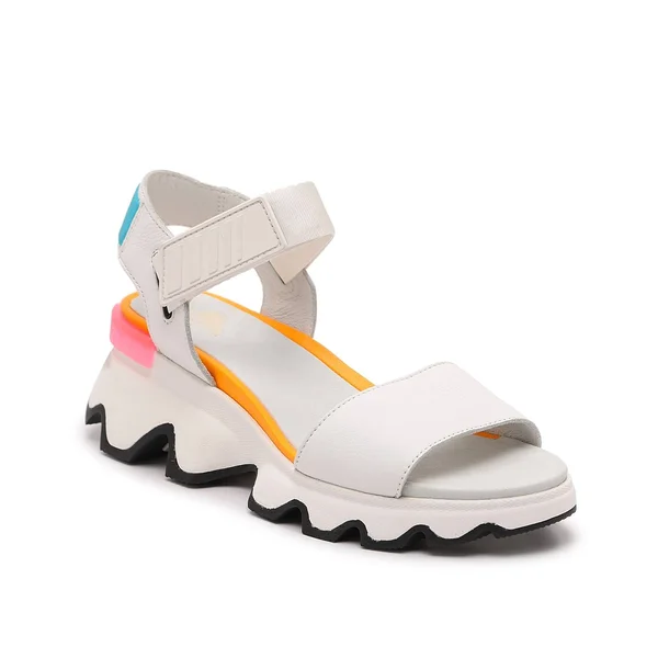 Sorel Kinetic Sandal 6 Women's Sea Salt