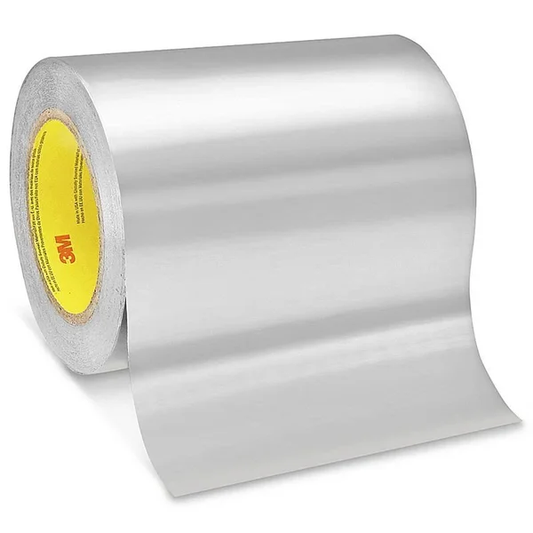 3M 425 Aluminum Foil Tape - 6x22 x 60 yds, Silver - S-16098