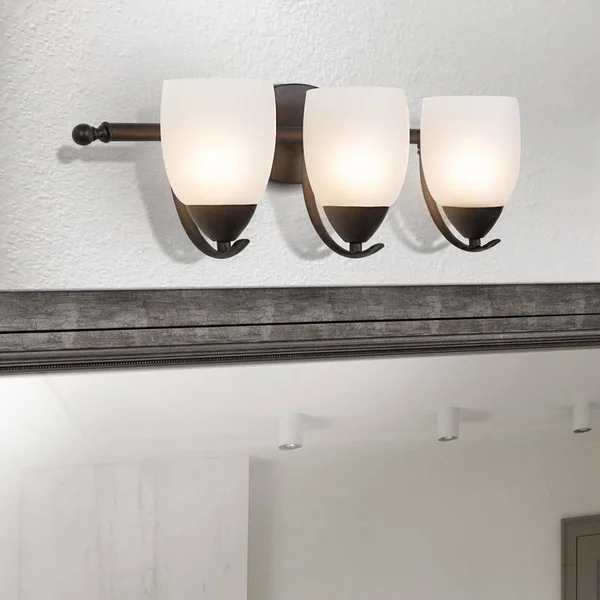 Yosemite Home Decor Mirror Lake 1261-3V Vanity Light