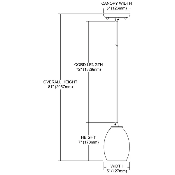 Elk Lighting 10256/1 Venture 1 Light Pendant in Satin Nickel