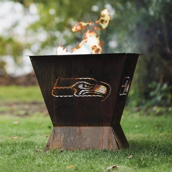 Blue Sky Outdoor The Peak Seattle Seahawks Patio Fire Pit - PFP2416-SEAHAWKS
